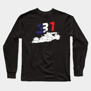 We Race On! 31 [Flag] Long Sleeve T-Shirt